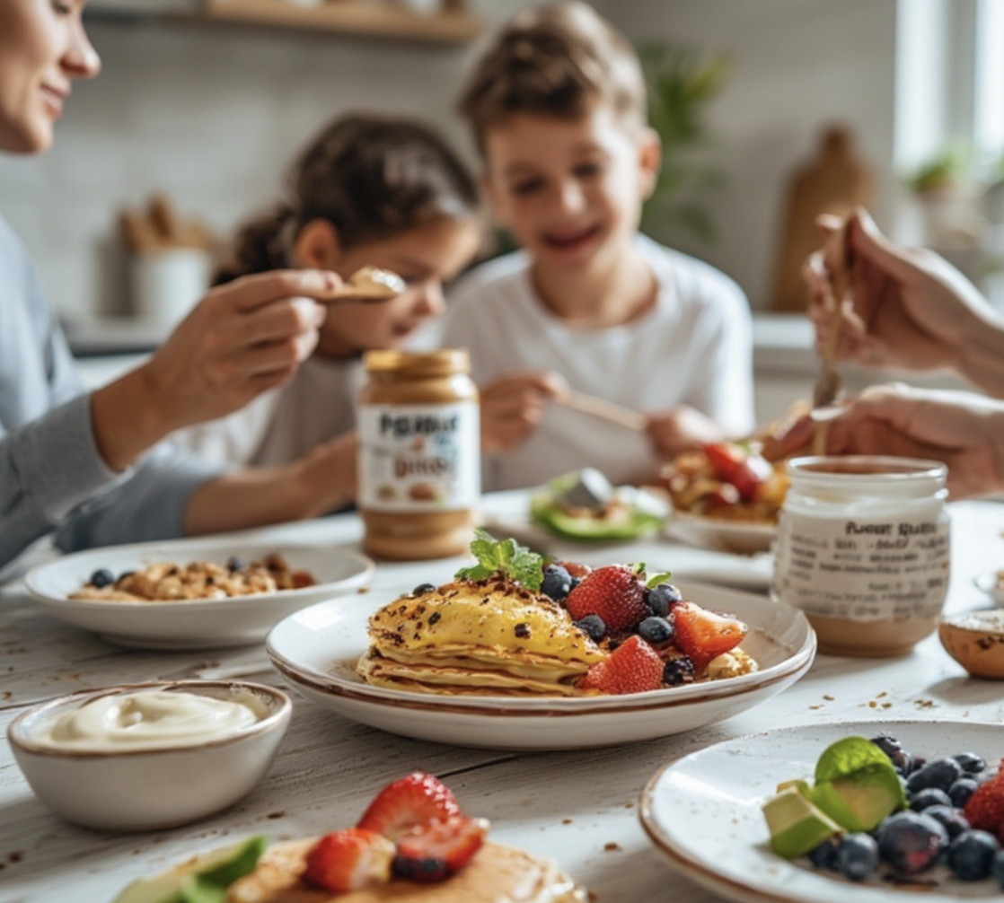 Pequenos-almoços nutritivos para crianças